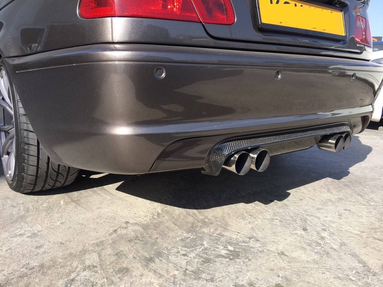 E46 rear online diffuser