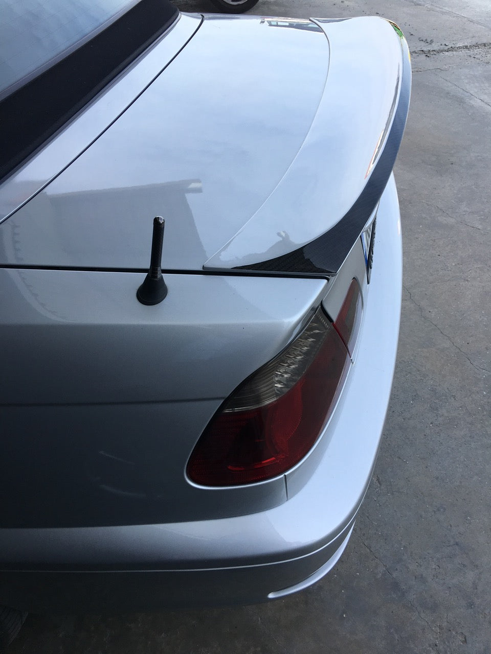 BMW E46 CSL-style Rear Boot Spoiler