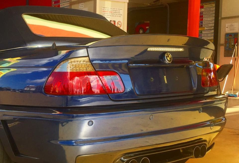 BMW E46 CSL-style Rear Boot Spoiler